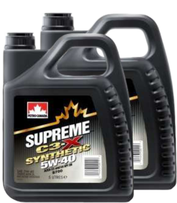  Моторна олива Petro-Canada SUPREME C3-X Synthetic 5w-40  5л+5л