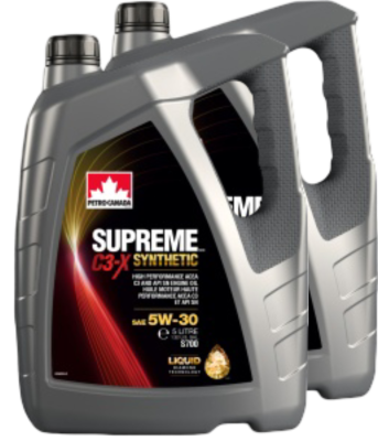 Моторна олива Petro-Canada SUPREME C3-X SYNTHETIC 5W-30 5л+5л